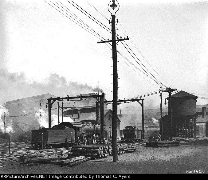 PRR Western Roundhouse Facilities, 1911